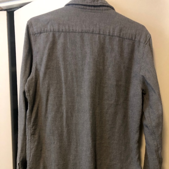 Original Jeffery Max Gray Flannel LS Medium - Picture 2 of 4